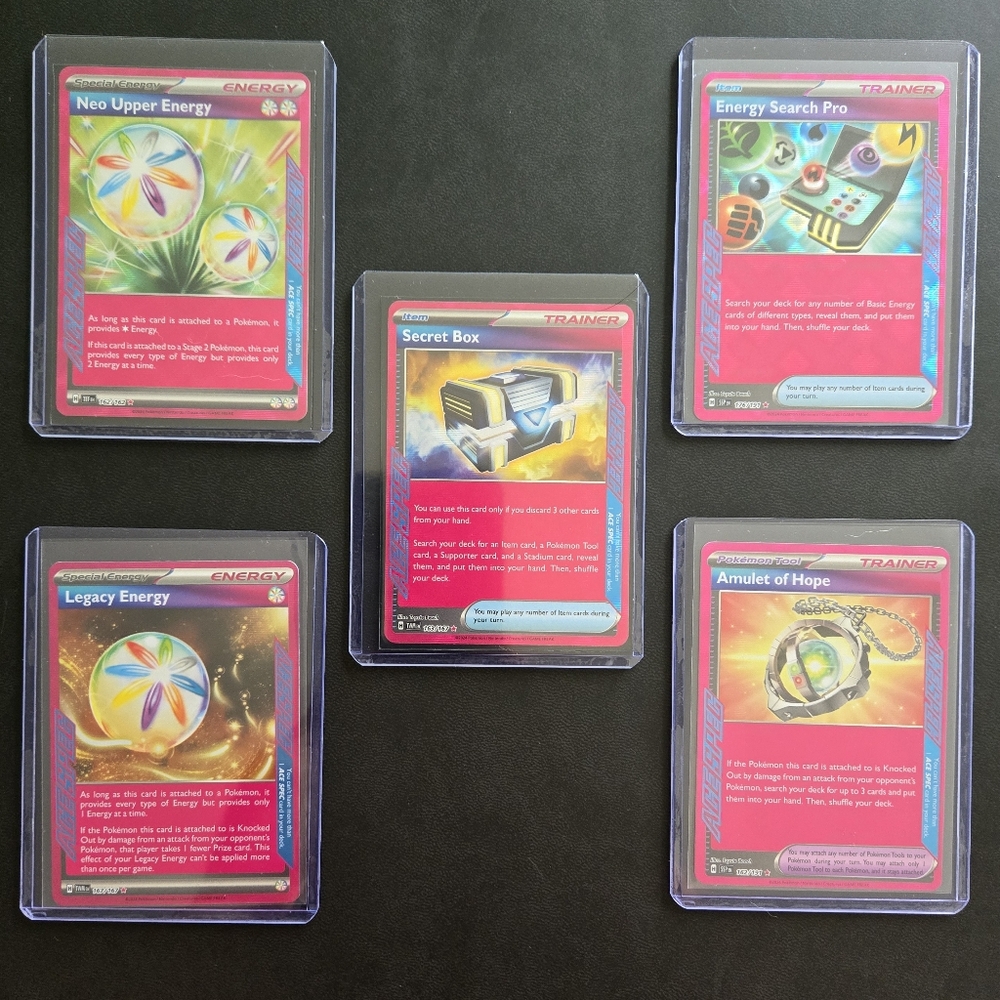 *SOLD* Ace Spec Lot (5 Pokémon Cards)
